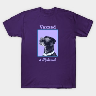 Vaxxed & Relaxed Dog T-Shirt